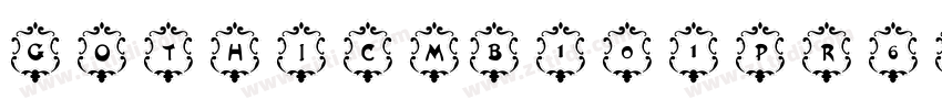 GothicMB101Pr6N Ligh字体转换